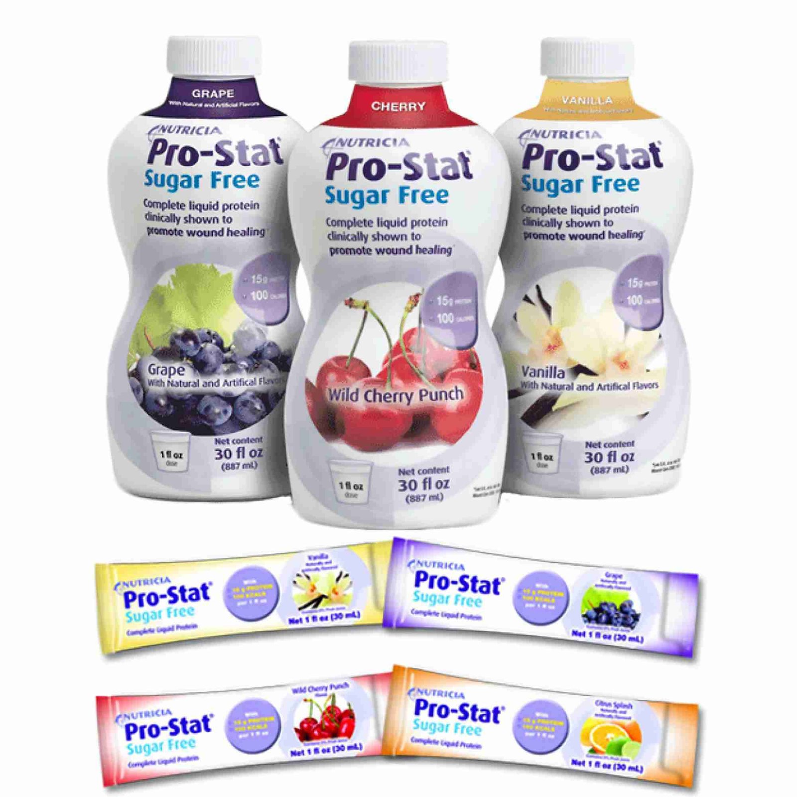 ProStat® SugarFree Grape Protein Supplement, 1 oz. Individual Packet
