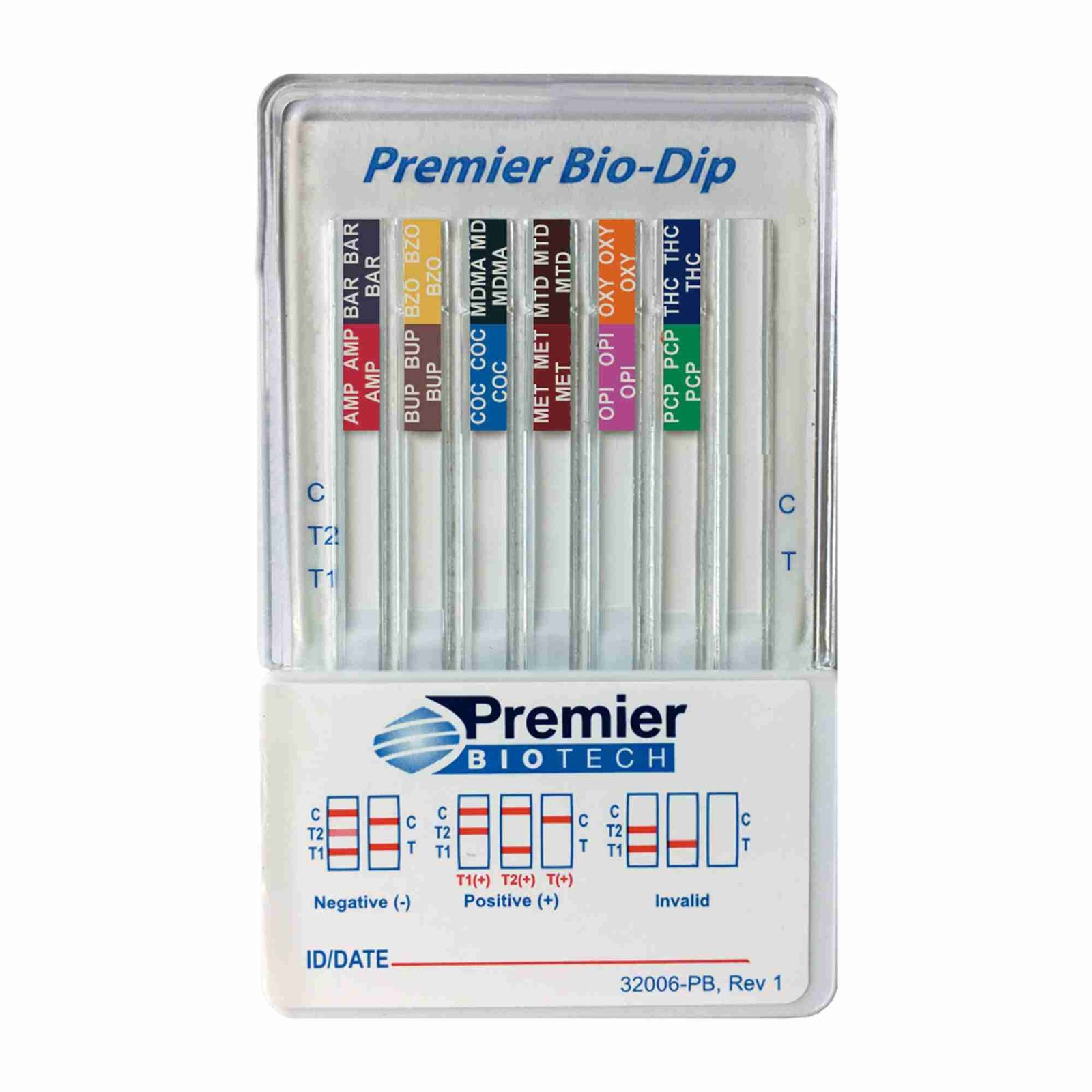 Premier Bio-Dip 12-Drug Panel Drugs of Abuse Test - Jeritek LLC