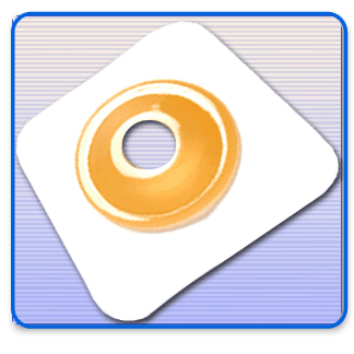 Securi-T® Ostomy Barrier With 7/8 Inch Stoma Opening