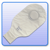 Securi-T™ Two-Piece Drainable Transparent Filtered Ostomy Pouch, 12 Inch Length, 2¼ Inch Flange