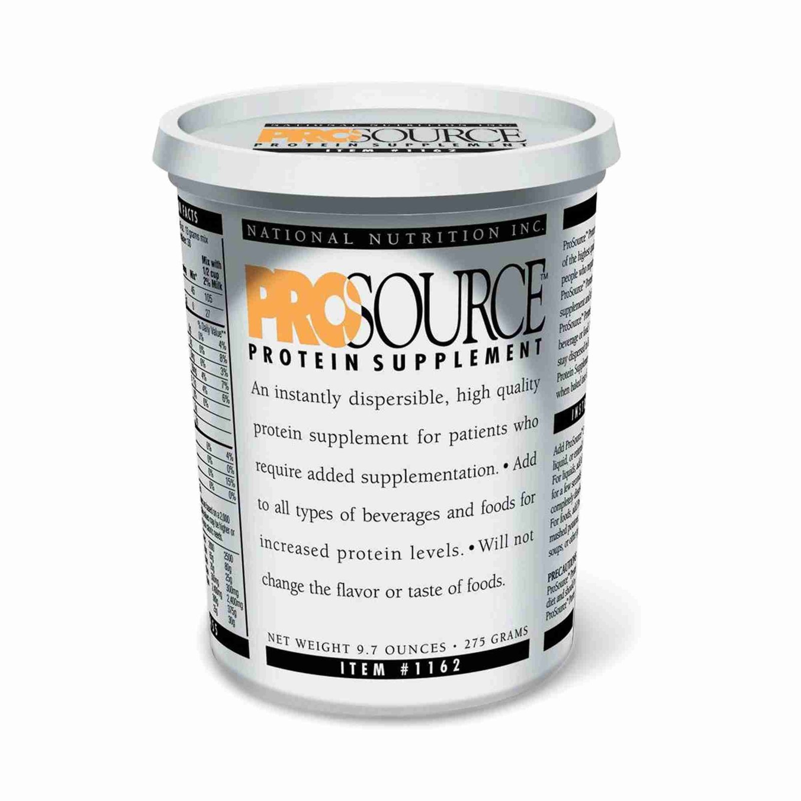 ProSource™ Protein Supplement, 9.7 oz. Tub - Jeritek LLC