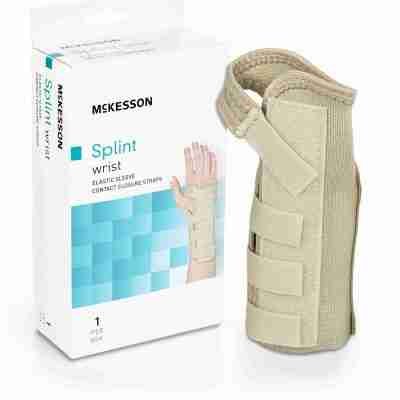 McKesson Right Wrist Splint, Large