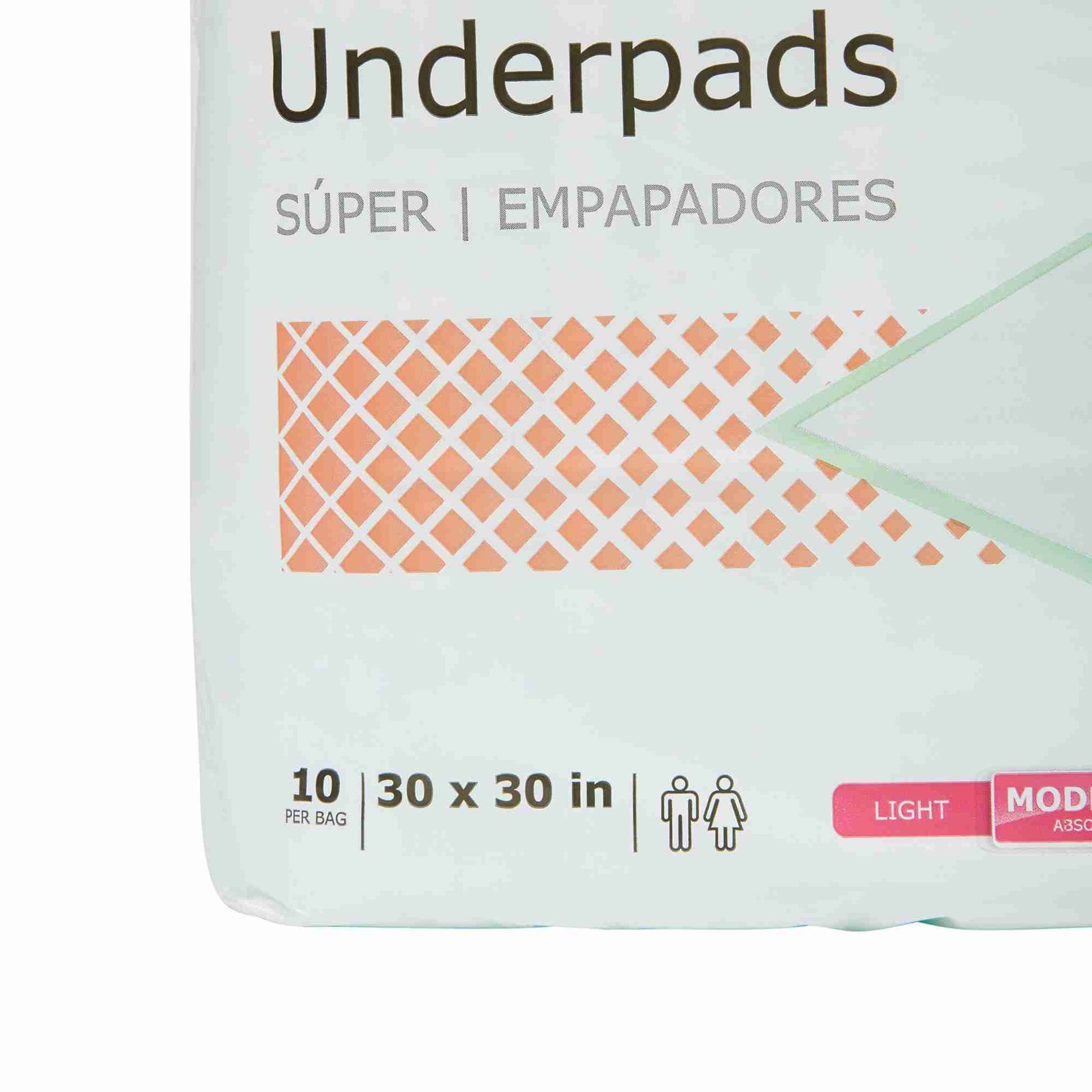 McKesson Super Moderate Absorbency Underpad, 30 x 30 Inch