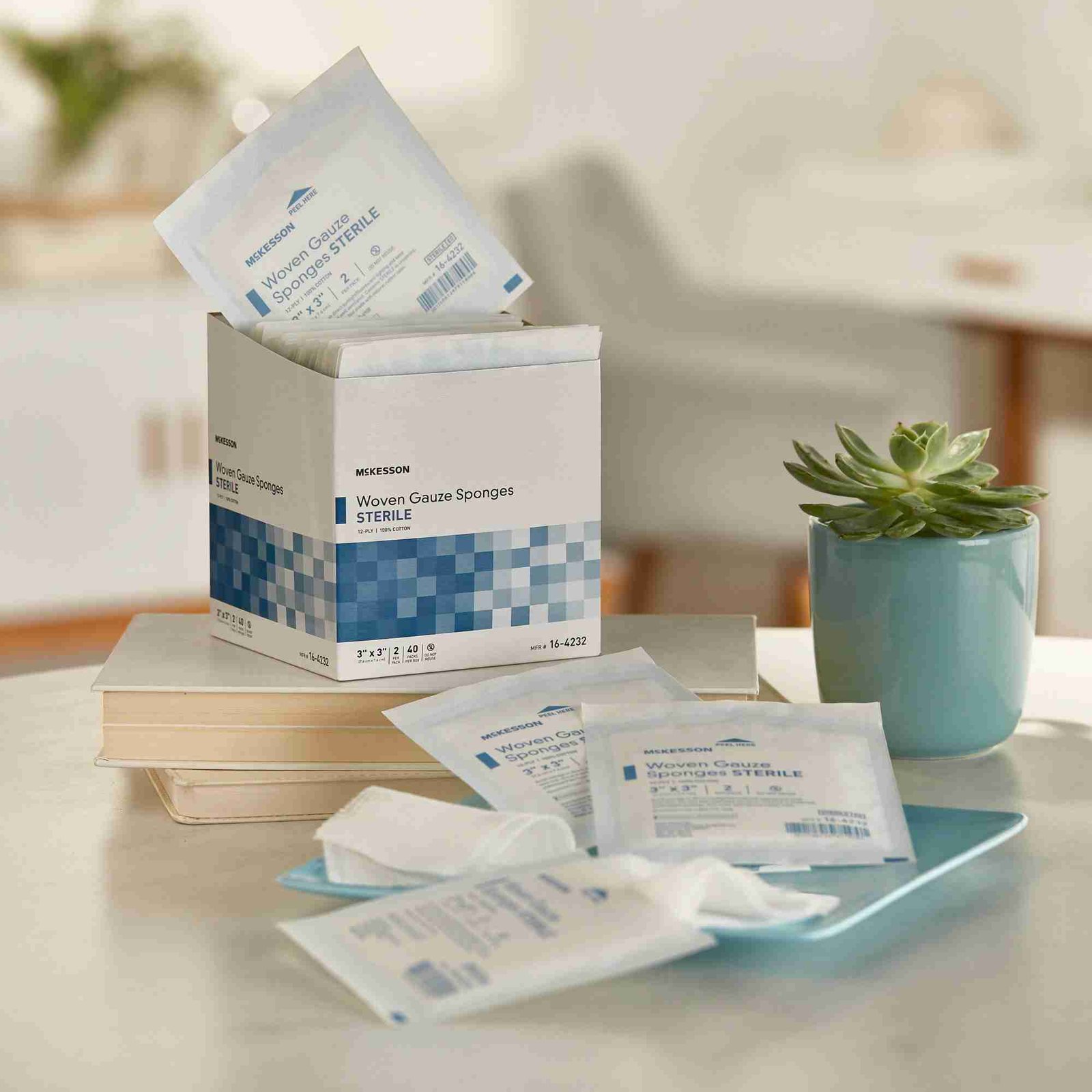 McKesson Sterile Gauze Sponge, 3 x 3 Inch